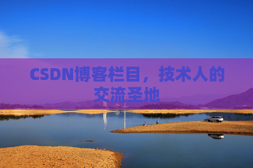 CSDN博客栏目，技术人的交流圣地